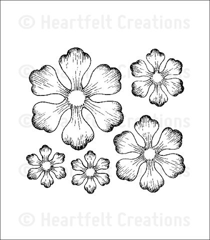 Штамп «Arianna Blooms Cling Stamp Set»